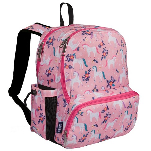 Wildkin Day2Day Kids Backpack , Ideal Size for School and Travel Backpacks (rainbow Unicorns)