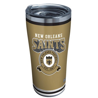 NFL New Orleans Saints 20oz Vintage Stainless Tumbler