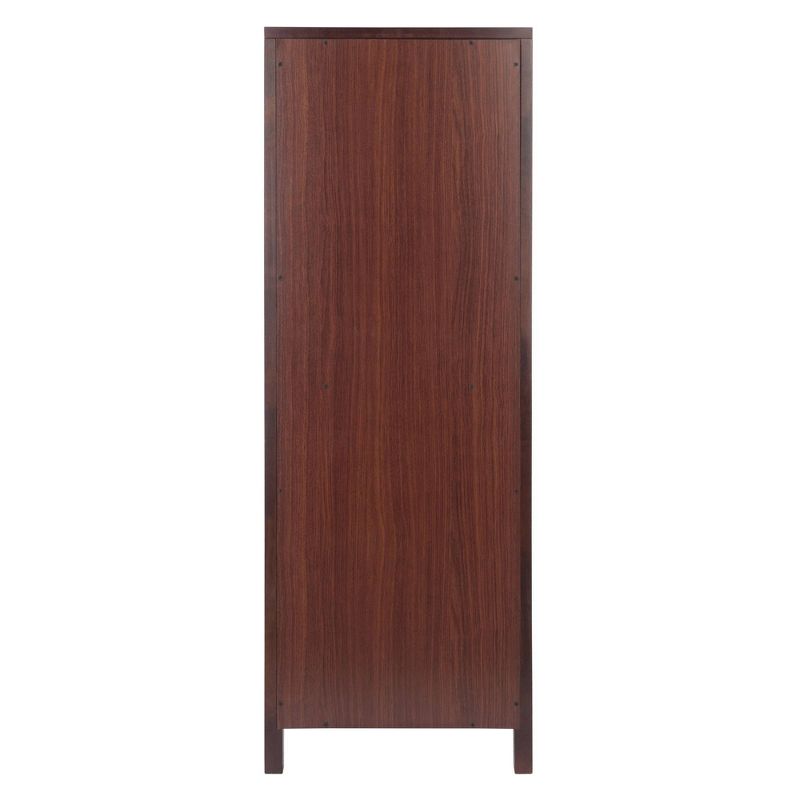 Brooke Cupboard Drop Down Door and Drawer Walnut - Winsome, 6 of 11