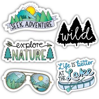 Nature Sticker Sheet, Outdoor Stickers