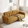 81"Cloud Sofa,Deep Seat Couch With Wooden Legs,3 Seater Sofa,Cloud Loveseat Lounge Sofa,Teddy Sofa For Living Room,Bedroom,Apartment,Office-Cuddlewood - 2 of 4