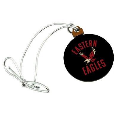 Eastern Washington University Eagles Mini Small Tiny Wood Christmas Tree Holiday Ornament