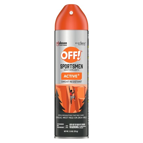 Off! Sportsmen Active Aerosol Personal Repellents And Bug Spray - 7.5oz :  Target