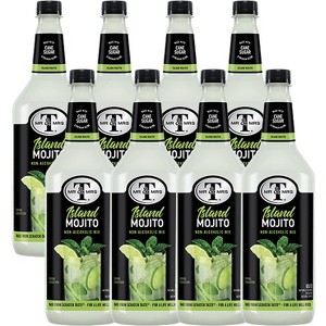 Mr & Mrs T Mojito Mix, 1L Bottle, 8 Pack – Premium Cocktail Mixer for Mojito Mix, Ready to Use - 1 of 4