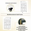 65" Fir Wood Workstation-Storage Shelf, Drawer & Cabinet for Garden Use - 2 of 3
