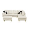 Transform Your Living Space with Our Chic L-Shaped Sectional Sofa Unmatched Comfort and Style Await - 2 of 4