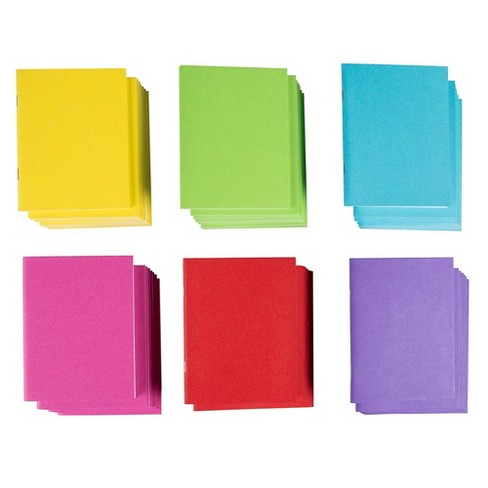 48 Pack Colorful Blank Notebooks Bulk 4 25 X 5 5 Pocket Journal For Travelers Diaries Target