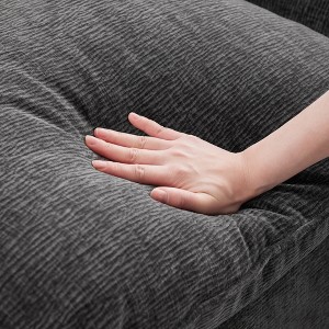 Racxily Modular Sectional Sofa Ottoman Module,Chenille Material, 2 Colors, Flexible Modular Sofa,Sturdy Frame, Modern for Conference Room/Apartment - 1 of 4