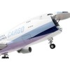 Boeing 747-400F Commercial Aircraft White w/Purple Tail "Gemini 200 - Interactive" 1/200 Diecast Model Airplane by GeminiJets - 4 of 4