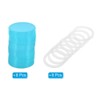 Unique Bargains Regular Mouth Plastic Mason Jar Lids with Silicone Sealing Ring 8 Pcs - 3 of 4