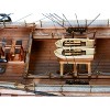 HMS Victory Model Ship & Hat Combo – 36" Museum-Quality Wooden Replica By Old Modern Handicrafts - 4 of 4