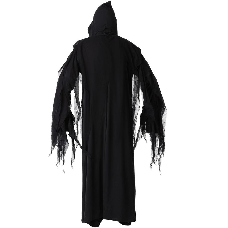 HalloweenCostumes.com Men's Dark Reaper Plus Size Costume, 3 of 4