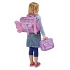 Bixbee Kids' Sparkalicious Purple Butterflyer 11" Backpack - 2 of 4