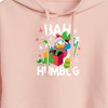 Women's - Disney - Donald Duck Bah Humbug Cropped Graphic Hoodie - 2 of 3