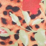 camel leopard floral
