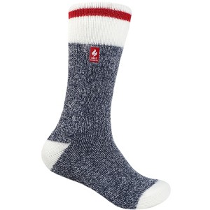 Kids' Ethan LITE™ Cream Block Twist Crew Socks - 1 of 1