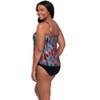 Trimshaper Women's Hank Handkerchief Tankini Swimsuit Top - 2 of 3
