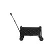 Portable Folding Beach Wagon with Heavy Duty Wheels, Large Capacity Utility Cart for Camping, Grocery, Sports, Garden, Outdoor Use-The Pop Home - 2 of 4