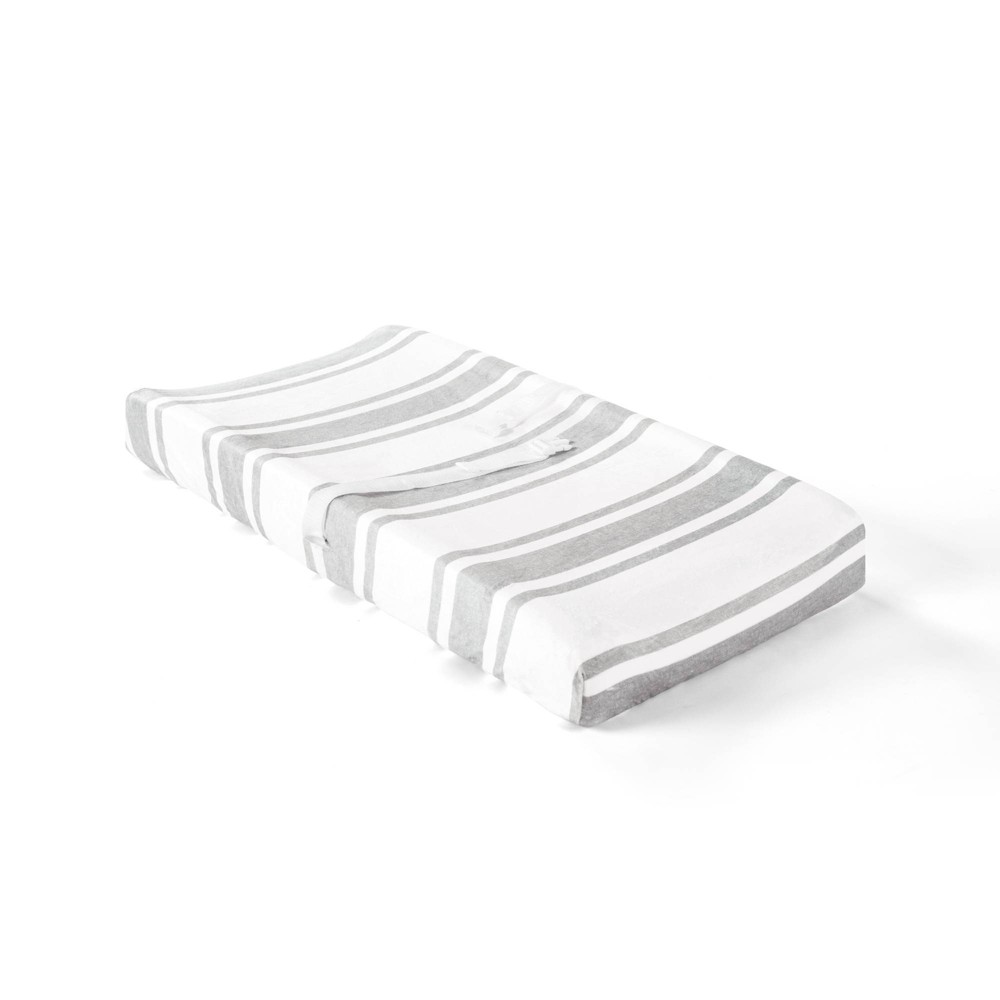 Lush Décor Soft & Plush Changing Pad Cover - Farmhouse Stripe