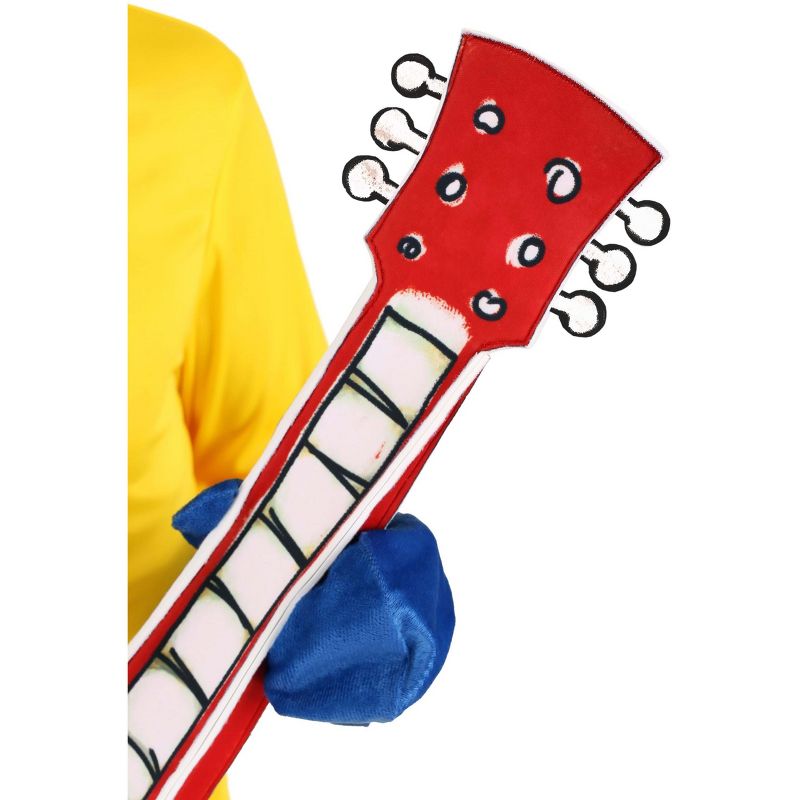 HalloweenCostumes.com    Pete the Cat Guitar Accessory, Black/White/Red, 2 of 7