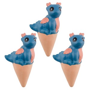 Esterno Clay Self-Watering Spikes, 3pk; Terracotta Clay Plant Auto-Watering Stakes, Animal-Shaped - 1 of 4