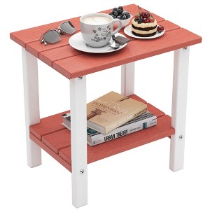 Decksplore Outdoor HDPE Adirondack Side Table - 1 of 4