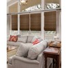 Chicology Room Darkening Bamboo Roman Curtain Shade Moose Brown - 3 of 4