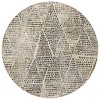 Beige Ivory And Black Geometric Washable Indoor Outdoor Area Rug - 4 of 4