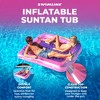 Swimline Luxe Edition Inflatable Suntan Tub Floating Pool Lounger - 2 of 4