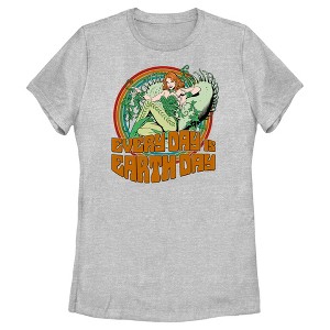 Women's Batman Poison Ivy Earth Day Every Day T-Shirt - 1 of 4