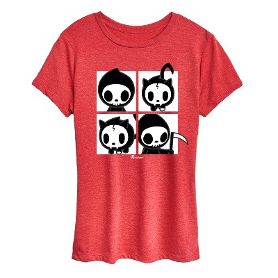 Women's - Tokidoki - Adios and Skeletrino Til Death Do Us Part Short Sleeve Graphic T-Shirt