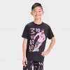 Boys' Messi 2pc Pajama Set - Black - 3 of 4