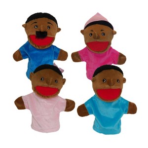 Get Ready Kids Family Puppets, Set of 4 - 1 of 1