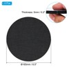 Unique Bargains Round Soft Adhesive Non-slip Anti-scratch Furniture Thick Lamp Base Felt 4 Pcs - 2 of 3