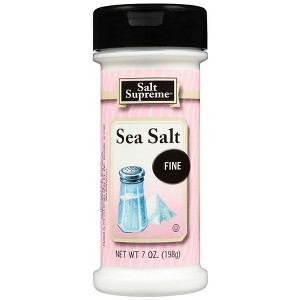 Salt Supreme Fine Sea Salt 7.0 oz - 1 of 3