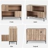 Farmhouse Console Table with Storage Cabinet,Entryway Table with Storage Shelf,Coffee Bar Etryway Furniture for Kitchen, Hallway, Dining - 3 of 4