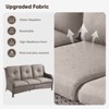Buenhomino Outdoor Patio Couch Wicker Sofa - 3 Seater Rattan Sofa for Outside Patio Garden with Deep Seating and Olefin Cushions - 4 of 4
