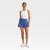 Women's Seamless Waistband Woven High-Rise Shorts 2.5" - JoyLab™ - 3 of 4