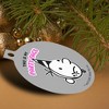 This is My Party Face Aluminum Holiday Christmas Tree Ornament  3.0" (7.6 cm) x 3.37" (8.6 cm) - 4 of 4