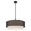 Livex Lighting Braddock 4 - Light Chandelier in  Bronze - 3 of 4