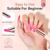 Saviland Silicone Gradient Brush 2Pcs - Reusable Ombre Applicator for Chrome Powder & Aura Nails. - 4 of 4