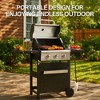 ELJGET 3/4 Burner Propane Gas Grill with Cover, 27,000 BTU Outdoor BBQ with Stainless Steel Lid & Storage Cabinet, Portable for Patio & Camping - 2 of 4