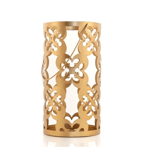 Seven20 Star Wars Gold Stamped Lantern | Rebel Symbol Clusters | 11.5 Inches Tall - image 1 of 4