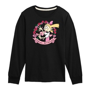 Boys' - Hey Arnold! - Valentine's I Love You Long Sleeve Graphic T-Shirt - 1 of 4
