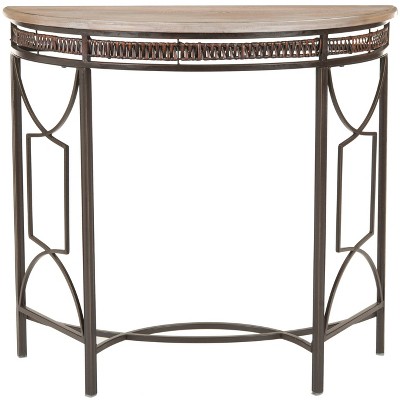 Chatsworth Accent Table Walnut/Oak - Safavieh