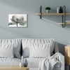 Stupell Industries White Magnolia Flower Green Silhouette Framed Giclee Art, Gray, 20" x 16" - 3 of 4