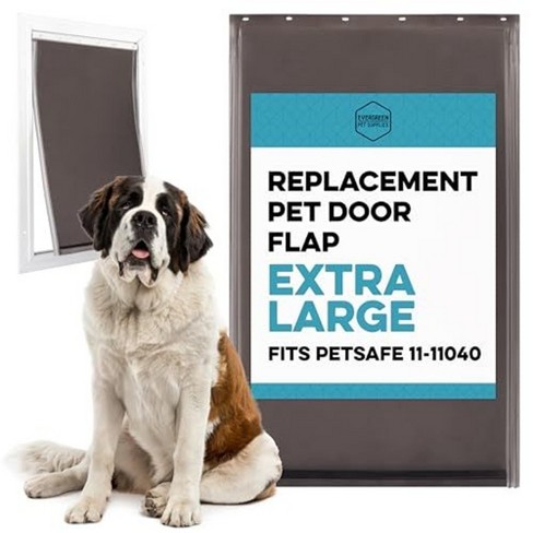 Evergreen Pet Supplies Extra Large Replacement Dog Door Flap Fits Petsafe Pac 11 11040 Flexible Doggy Door Flap For Small Large Dogs Target