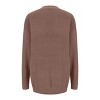 BLUEMING Womens Oversized Cardigans Casual Soft Open Front Long Sleeve Knit Cardigan Sweaters with Pockets - 2 of 4