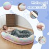 Human Dog Shared Bed - Large Plush Pet Bed with Washable Cover & Orthopedic Foam - 4 of 4