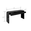LIVAREEmlen 59'' Vintage Crafted Entryway Table,2 Drawers,Farmhouse Console Table, for Entrance & Dinning Room & Living Room & Hallway, Black - 2 of 4